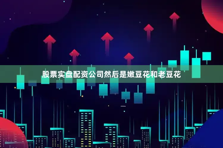 股票实盘配资公司然后是嫩豆花和老豆花